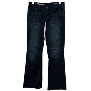 Madewell Women’s Dark Wash Bootlegger Low Rise Denim Jeans‎  Sz 29x32